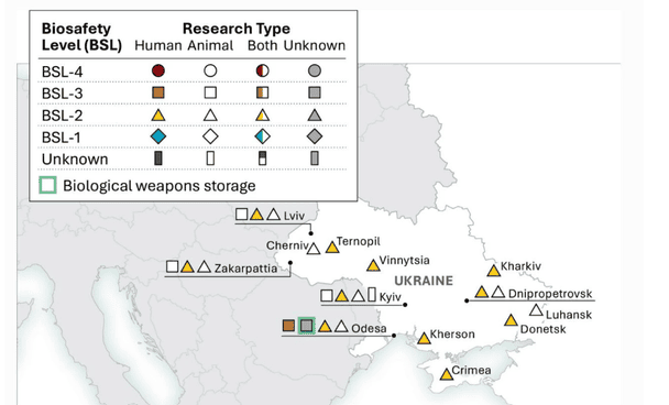 Неправильна карта України, згенерована ШІ, в офіційних документах американської розвідки