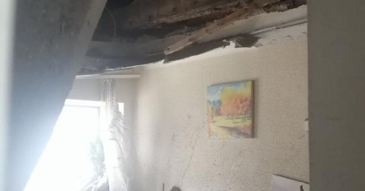В центре Одессы рухнуло перекрытие в жилом доме