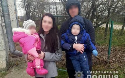 Полиция Киевской области разыскала пропавшую женщину с двумя маленькими детьми