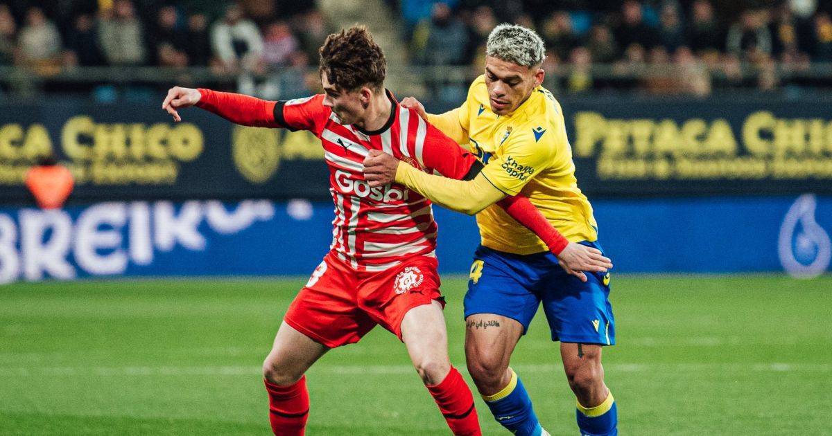 Фото з матчу "Кадіс" – "Жирона" / twitter.com/GironaFC