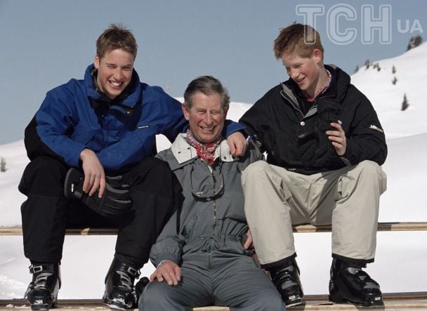 Чарльз та його сини — принци Вільям та Гаррі / © Getty Images