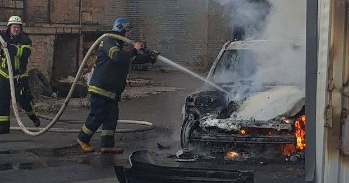 пожежа секонду в Києві_3 / © ГСЧС