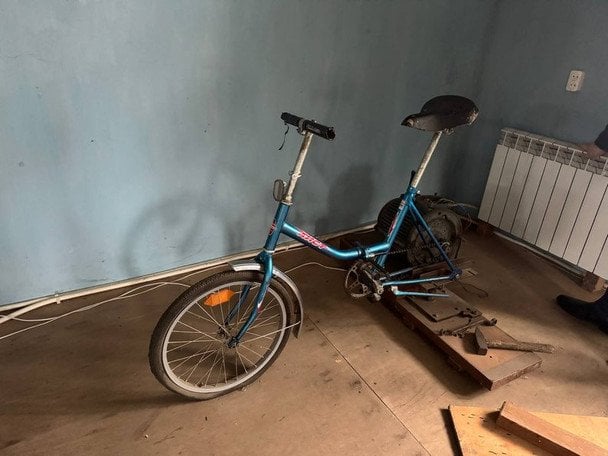 Велогенератор// фото: Суспільне Дніпро