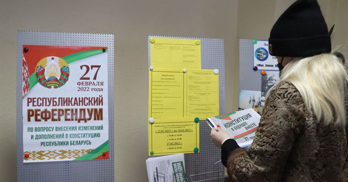 В Беларуси стартовало досрочное голосование на референдуме по Конституции