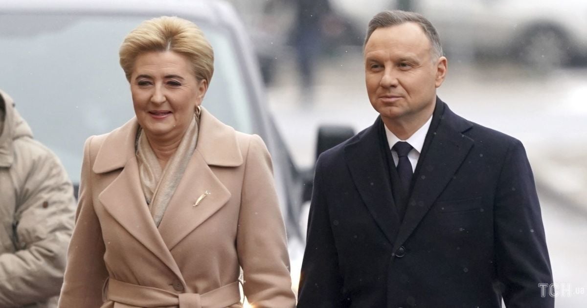 Агата Корнгаузер-Дуда і Анджей Дуда