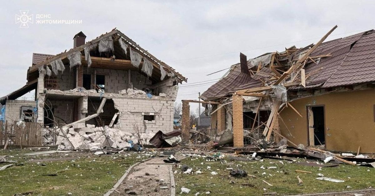 Руйнування в Житомирській області після атаки 23 грудня