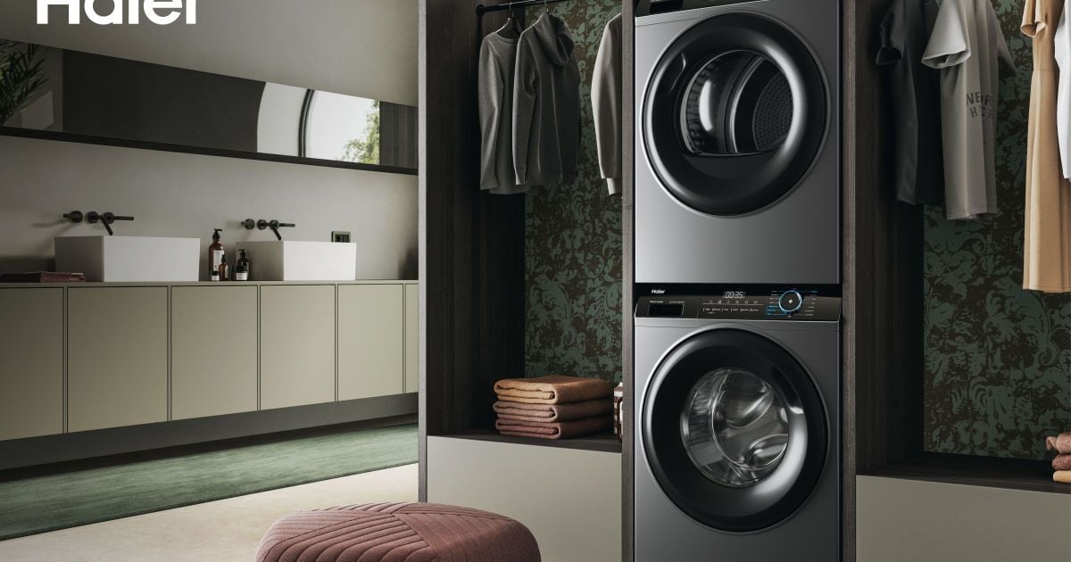 Haier I-Pro 3 — пральні та сушильні машини у стильному антрацитовому кольорі