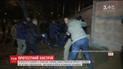 Киевляне с драками отвоевывали зеленую зону у застройщиков