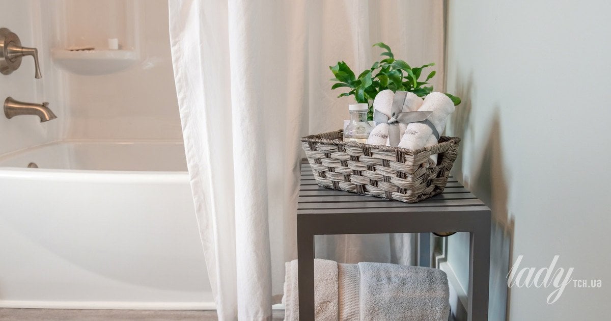 Як правильно прати шторку для ванної