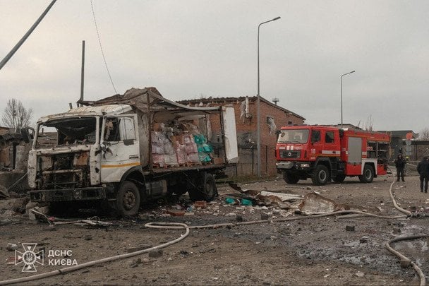 Удар по Киеву 25 ноября