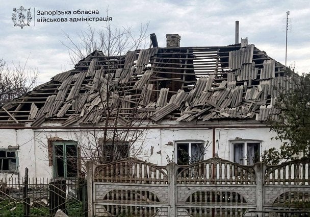 Обстрел Запорожской области