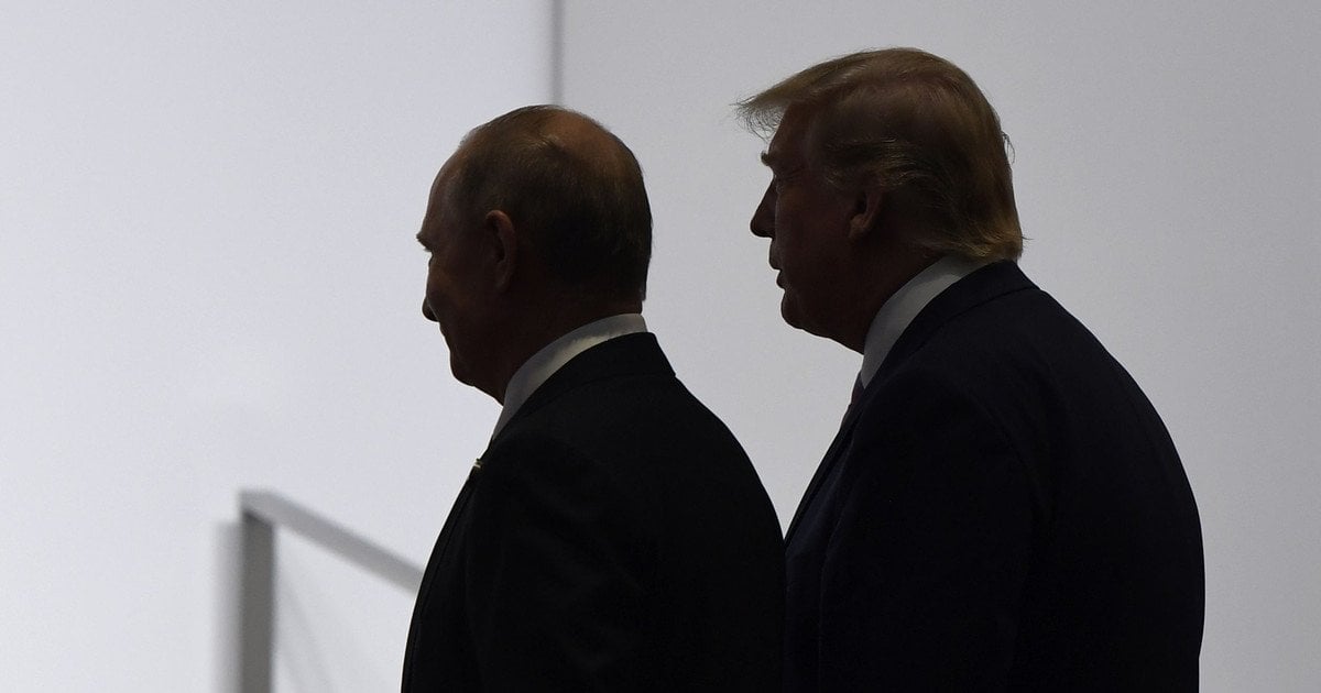 Володимир Путін і Дональд Трамп.