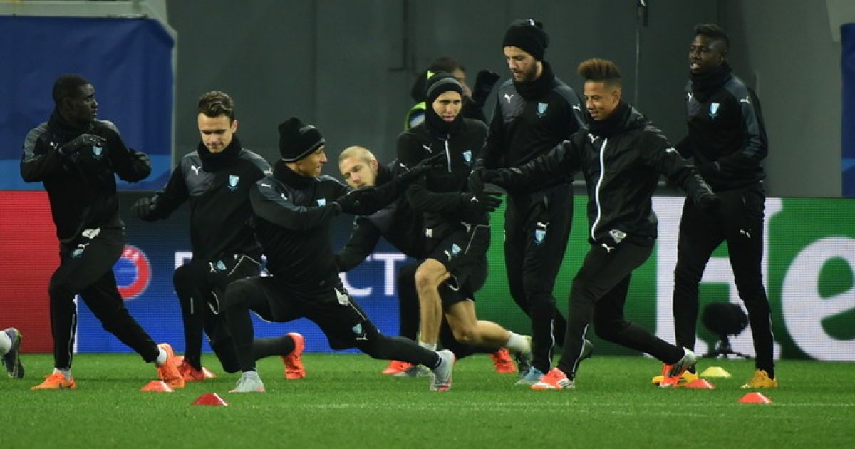 Тренировка "Мальме" на "Арене-Львов". / © ФК Шахтер