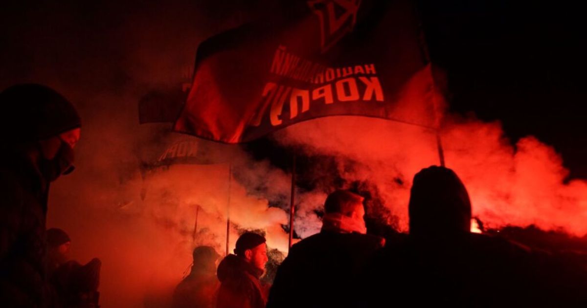 Нацкорпус, річниця Майдану_6 / © Национальный корпус