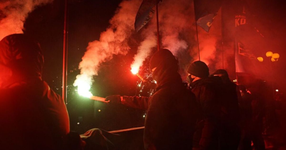 Нацкорпус, річниця Майдану_3 / © Национальный корпус