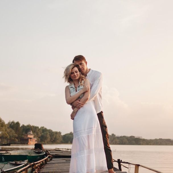 Володимир Гладкий із колишньою дівчиною / © instagram.com/vova_gladki