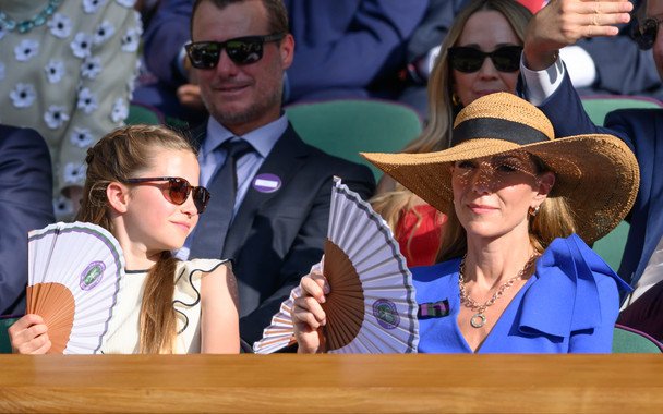 Принцеса Шарлотта і принцеса Кейт на Вімблдоні / © Getty Images
