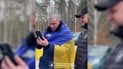 Первые слова и эмоции освобожденных из плена военных сняли на видео