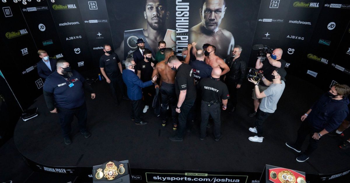 Джошуа и Пулев поссорились перед боем