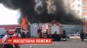 Масштабный пожар произошел в центре Хмельницкого