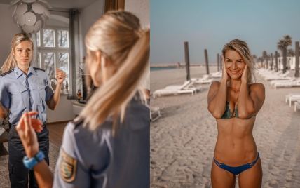 Коп vs. модель. Що постить найкрасивіша поліцейська Німеччини у Instagram
