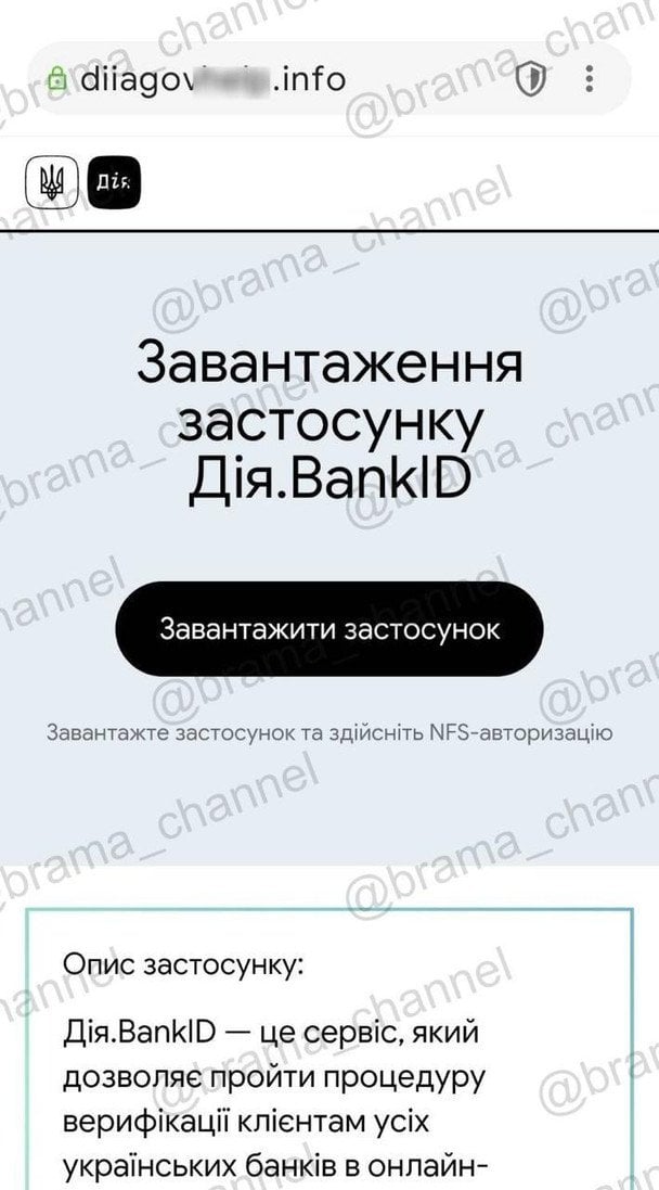 Шахраї створили фейкову “Дію”.  / © із соцмереж