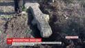 Уникальная находка: в Днепропетровской области нашли древнего каменного идола