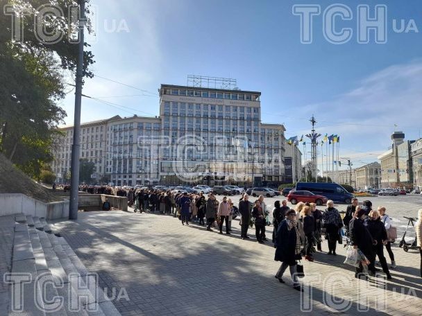 З Ніною Матвієнко прощаються у Києві / © ТСН.ua