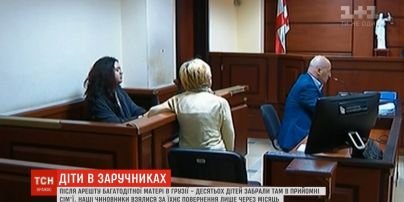 Заарештованій в Грузії багатодітній українці суд подовжив арешт