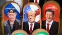Володимир Путін, Дональд Трамп та Сі Цзіньпін