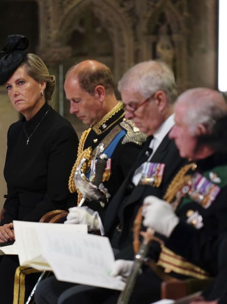 Прощання з королевою Єлизаветою II у соборі Святого Джайлса, у Шотландії / © Associated Press