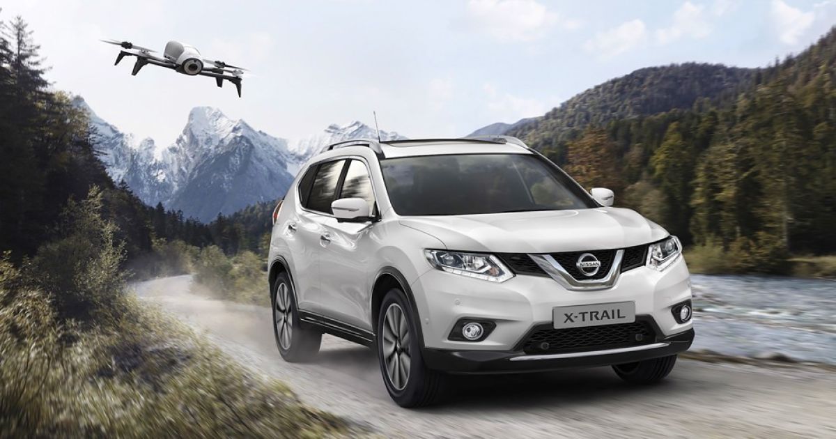 Nissan X-Trail обзавелся летающим дроном