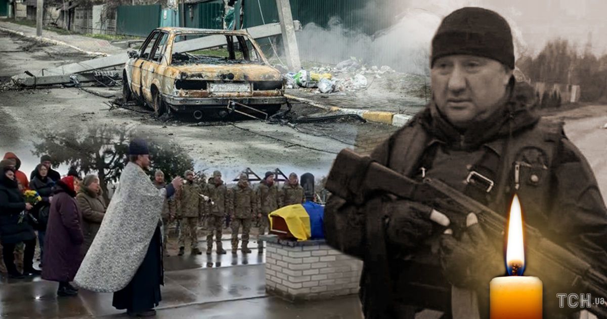 Погибший доброволец Юрий Алексеев