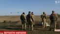 Военные летчики ударили по условным лодкам ДРГ в зоне АТО
