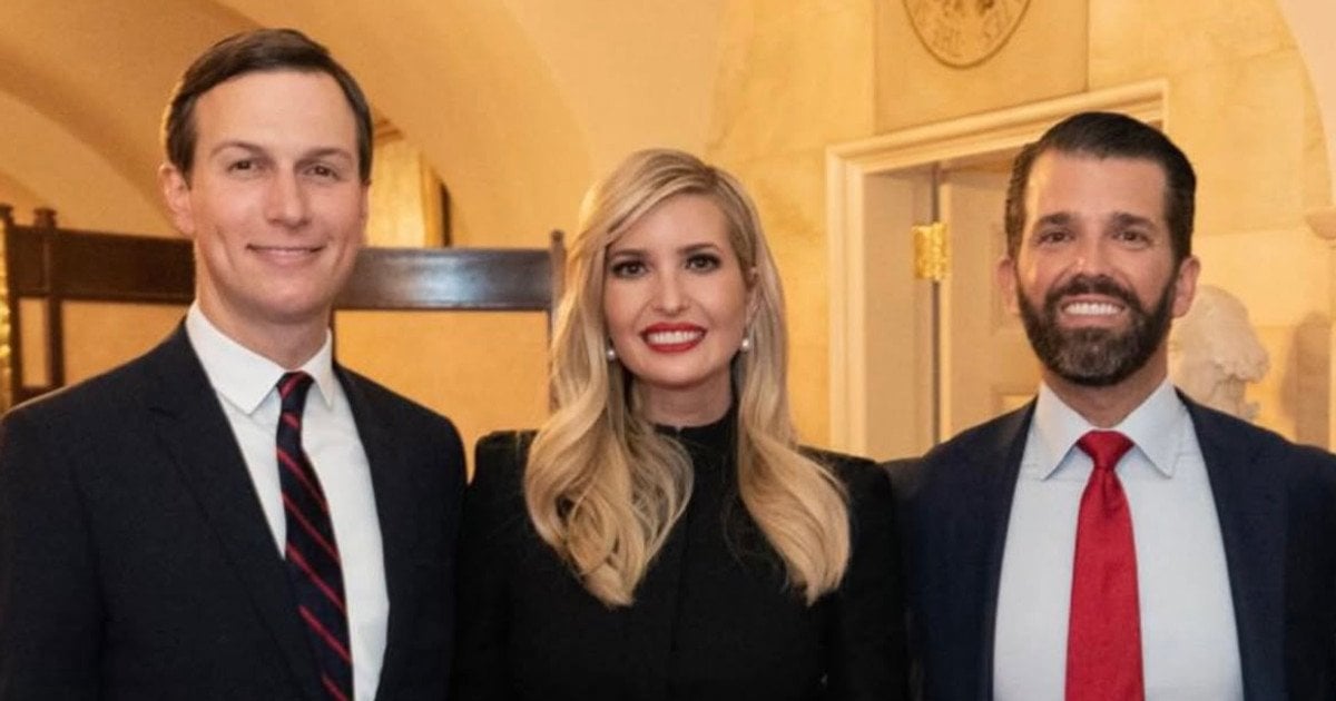 Іванка Трамп із братом і чоловіком