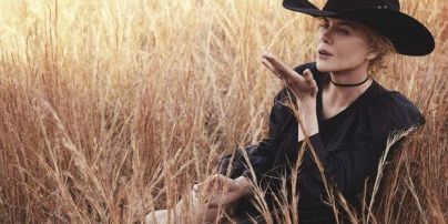В ковбойских шляпе и сапогах: Николь Кидман в новой фотосессии Vogue