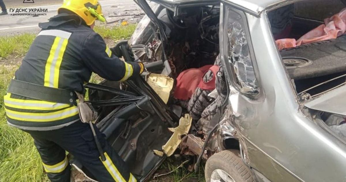 Моторошна ДТП сталася неподалік села Придніпровське