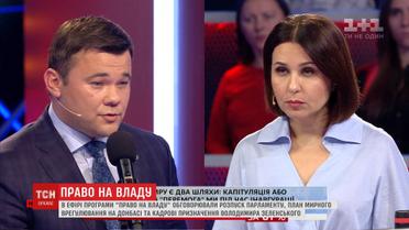 У "Право на владу" обговорили розпуск Ради та резонансні призначення Зеленського