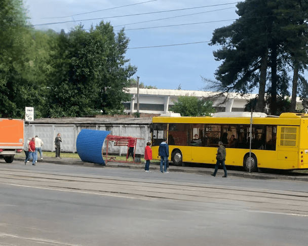 ДТП на Бориспольской, фото из соцсетей