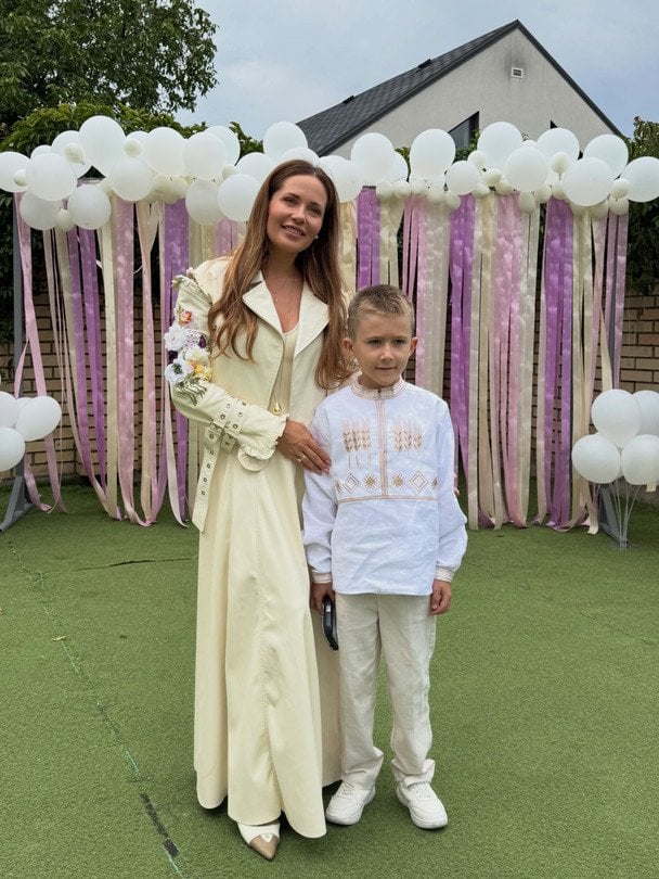 Наталка Денисенко з сином / © instagram.com/natalka_denisenko