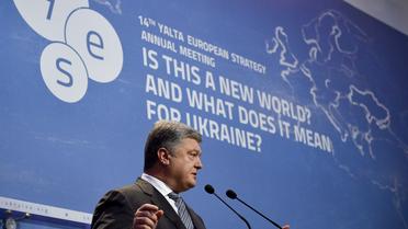 Петро Порошенко на  зустрічі Ялтинської Європейської Стратегії (YES) / © Сайт президента України