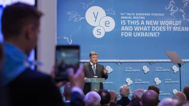 Петро Порошенко на  зустрічі Ялтинської Європейської Стратегії (YES) / © Сайт президента України