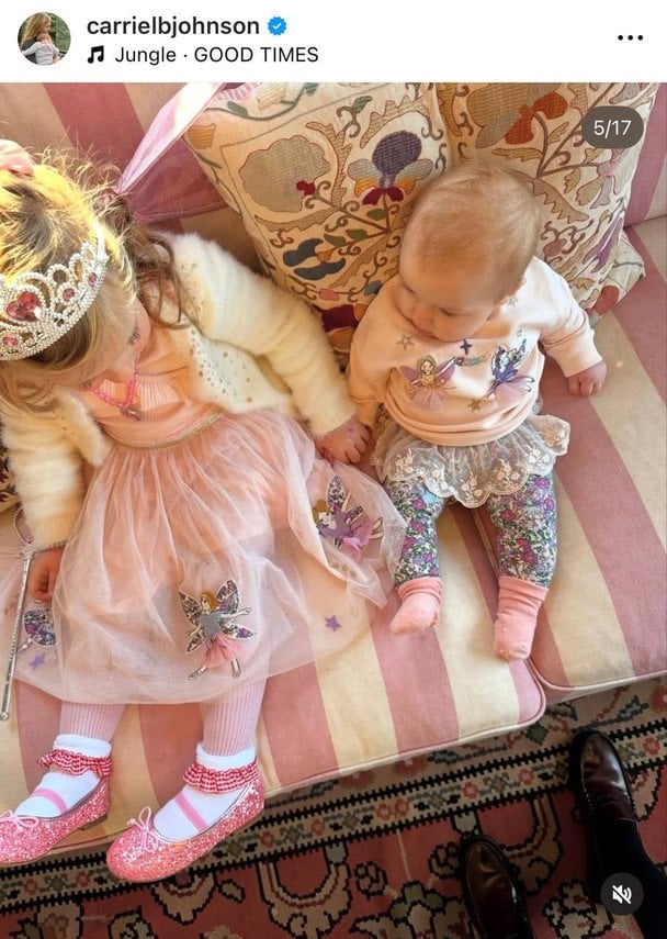 Діти Керрі та Бориса Джонсонів / © Instagram Керрі Джонсон