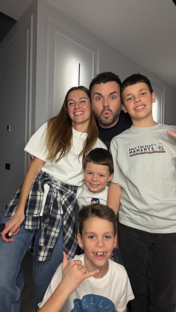 Родина Решетніків / © instagram.com/grisha_reshetnik