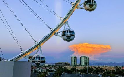 В Лас-Вегасе "ядерное облако" испугало жителей города (фото)