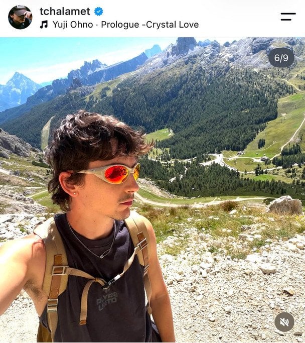Тімоті Шаламе / Фото: instagram.com/tchalamet