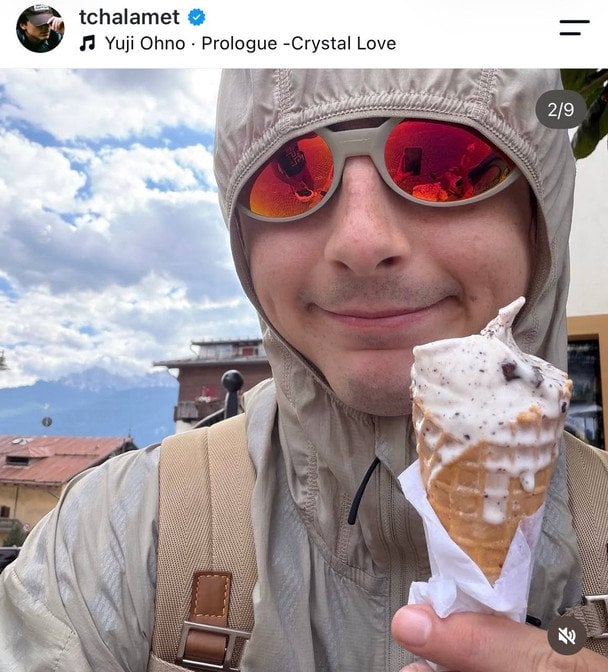 Тімоті Шаламе / Фото: instagram.com/tchalamet