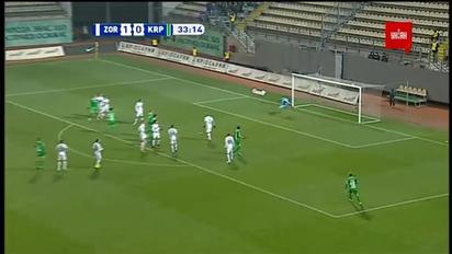 Зоря - Карпати - 1:1. Відео голу Шведа