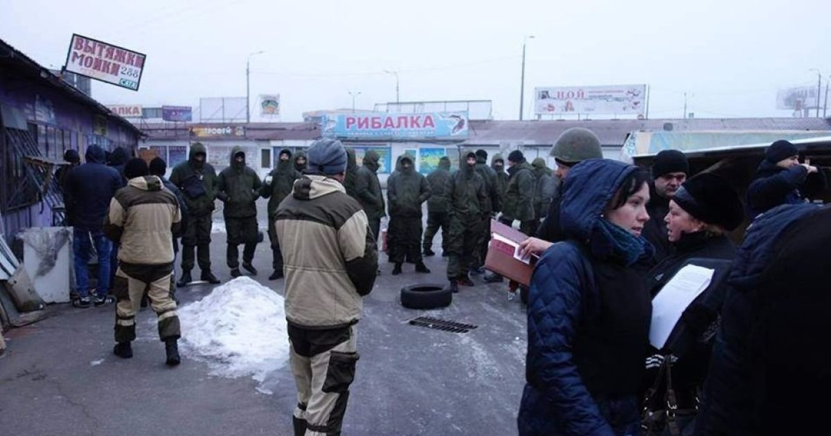 У поліції назвали кількість потерпілих під час масштабних сутичок на ринку у Києві