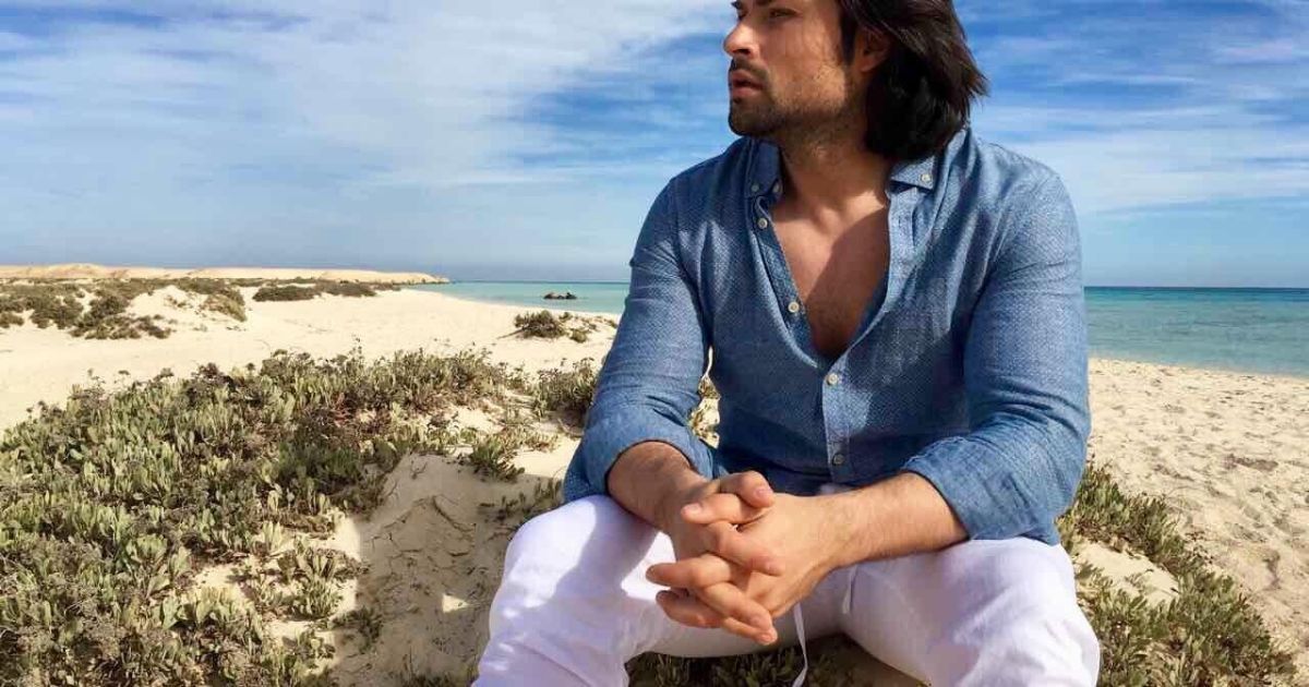 Алена Мозговая и Владимир Ткаченко снимают клип в Египте / © facebook.com/olenamozgova